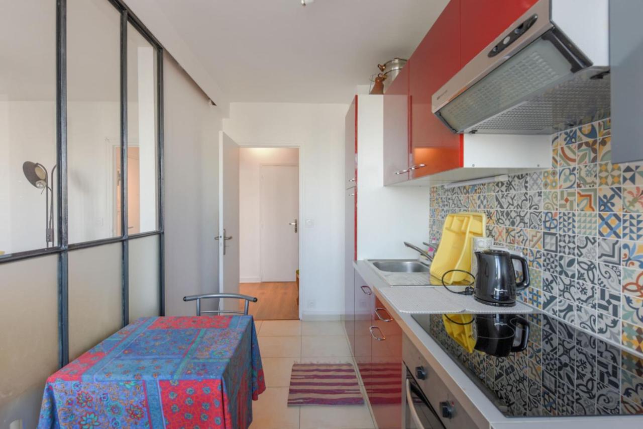 Appartement Jaures Vue Sur La Seine - Welkeys クリシー エクステリア 写真