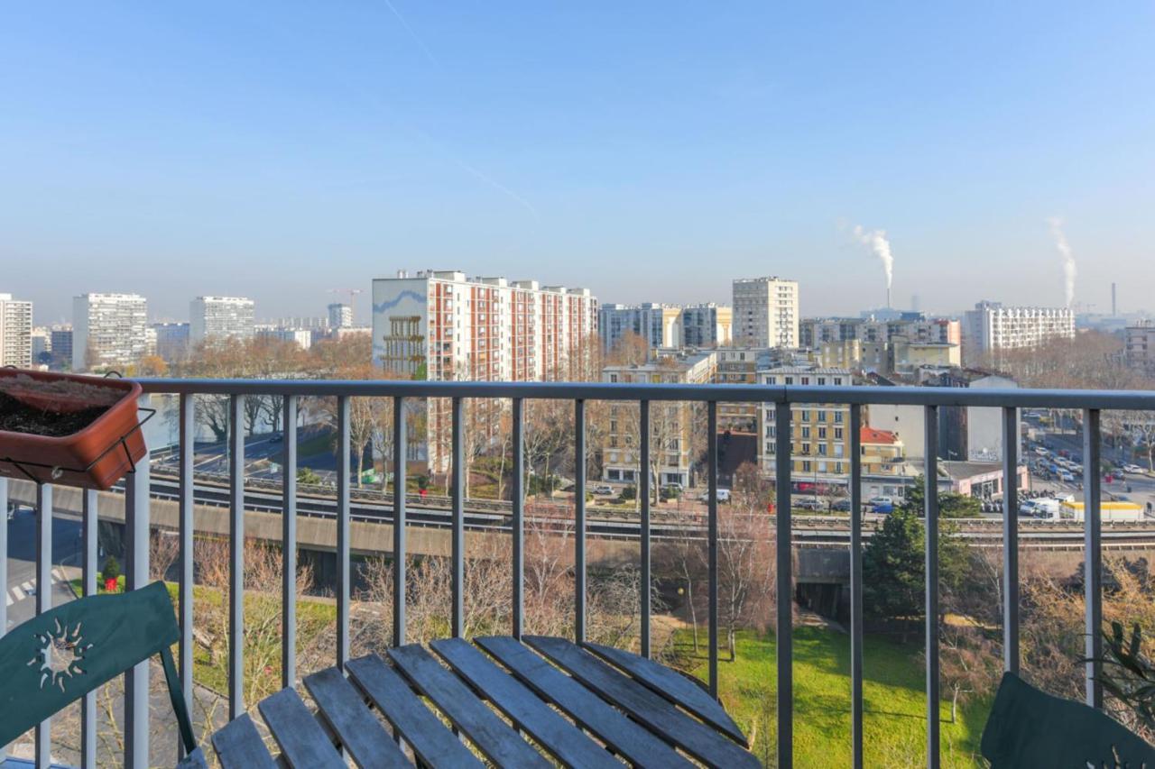 Appartement Jaures Vue Sur La Seine - Welkeys クリシー エクステリア 写真